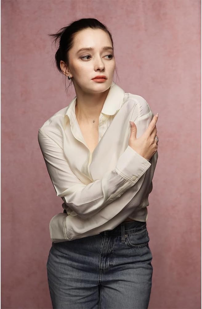 UrcTepics 6×8 ft Pink Fabric Photo Backdrops, Classic Abstract Texture Backdrop for Headshots and Portraits, Vintage Photography Background for Studio and Events. - Image 3