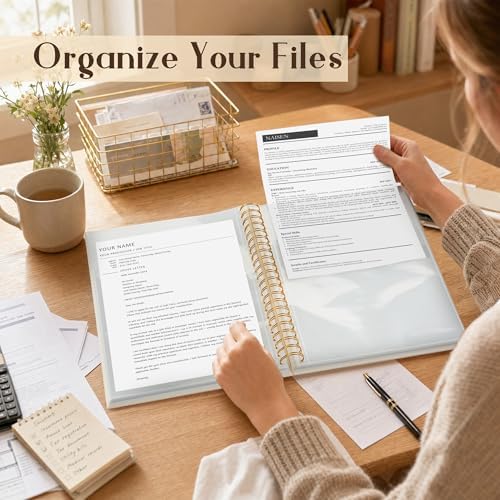 8.5x11 Inch Scrapbook Photo Album, Linen Cover DIY Scrapbooks with 12 Sheets Plastic Sleeves 24 Pages Memory Book for Wedding Birthday Baby Travel (Black) - Image 6