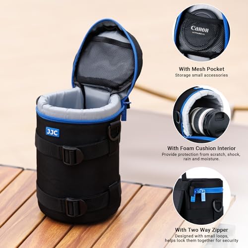 Camera Lens Case for Canon EF 70-200mm f4L IS & EF 28-300mm Below 4.3x7.4" - Image 3
