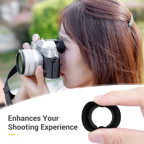 Long Soft Eyecup Eyepiece Viewfinder for Fuji Fujifilm X-T50 XT50 Camera - Image 5