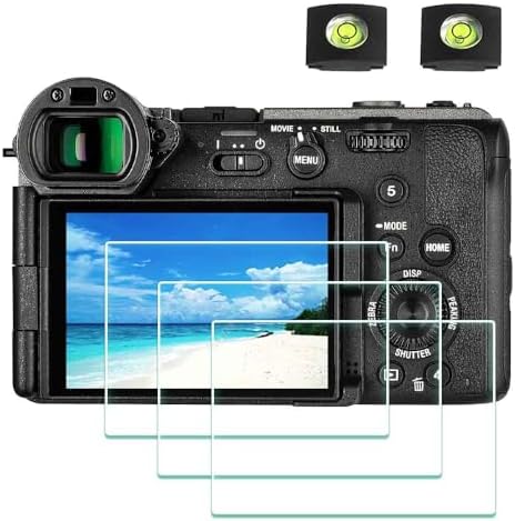 ULBTER Screen Protector for Sony FX2 Camera & Hot Shoe Cover [3+2 Pack] by ULBTER