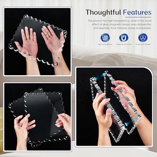 Acrylic Photo Frame - 2pack,15+15mm Thick Block 8×10 Inch - Image 7