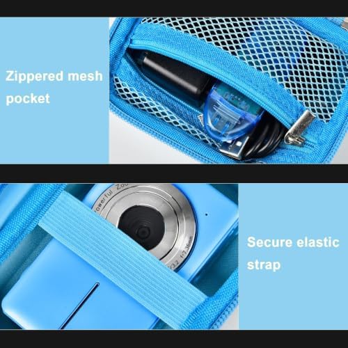 ALKOO Digital Camera Case for CAMKORY, Camera Pouch for KODAK Pixpro -Blue - Image 6