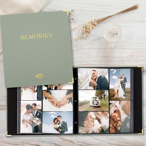 Beautiful Linen Photo Album For 4x6 Photos - Holds Up To 500 Pictures - Image 2