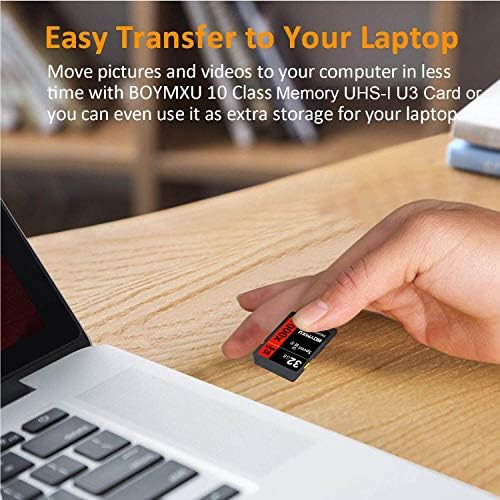 Professional 32GB Class 10 U3 Memory Card - Up to 95MB/s for Cameras & Camcorders - Red/Black - Image 5
