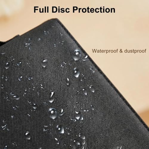 CD DVD Blu-ray Storage Binder with Handles, PU Leather Corver - Image 5