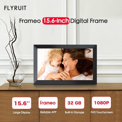 Frameo 15.6" Digital Picture Frame WiFi, Large Display Digital Photo Frame - Image 3
