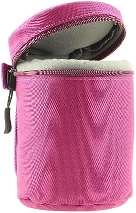 Navitech Purple Water Resistant Camera Lens Protective Case Pouch - Compatible With Canon RF 70-200mm F4L IS USM Lens by Navitech
