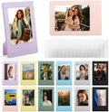 2x3 Photo Frames for Instax Mini EVO 13 12 Liplay SE Link 3 Camera Film, 3-inch Small Picture Frame for Mini 11 40 41 90 99 7+ Photo with Clear Protective Film (14-Packs Multicolour) by HIYQIN
