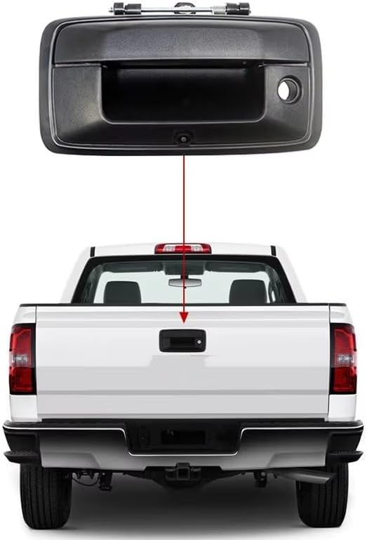 Reversing Camera Kit for Chevrolet for Silverado 1500 for Base for WT 2014-2015 AHD Tailgate Handle Reverse Camera - Image 2