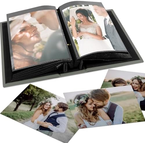 Beautiful Linen Photo Album For 4x6 Photos - Holds Up To 100 Pictures - Image 7