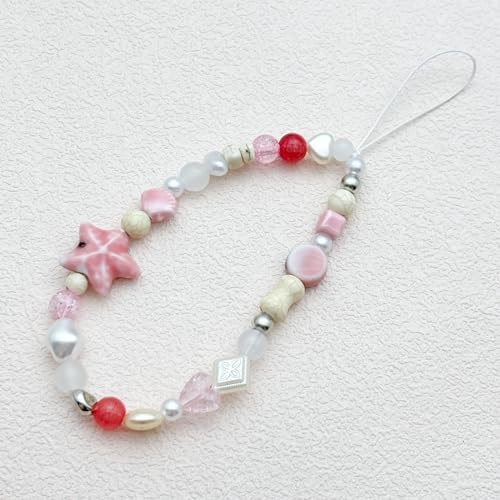 Beaded Camera Wrist Strap Cute Digital Camera Charm Lanyard Phone Chain Keychain Beaded Phone Lanyard Bag Charm - Image 7
