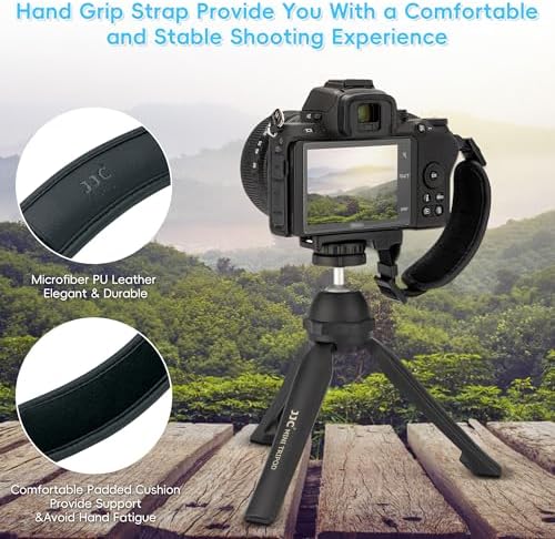 JJC Camera Hand Grip Strap for Canon EOS R8 R10 R7 R5 C R6 Mark III II V R RP 90D 5DM4 Rebel T7 T8i T7i T6i T6 SL3 4000D Sony A6700 ZR Z30 Coolpix P950 P900 for Panasonic Lumix GX85 G85 GH4 G100 FZ80 - Image 5