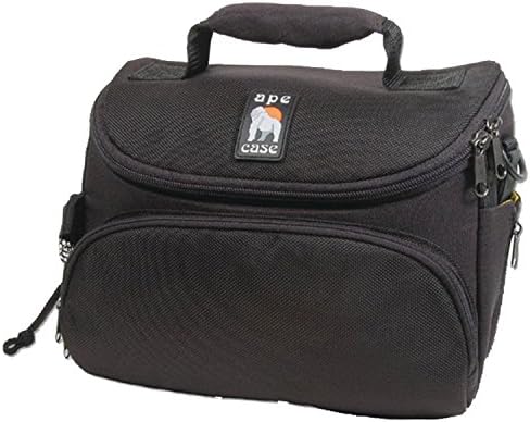 AC260 Digital Point and Shoot Premium Camera Case For Canon, Sony, Nikon, Olympus, Fuji Cameras , Black , Small by ApeCase
