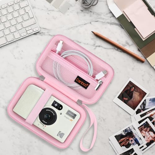Canboc Carrying Case for KODAK EC35/ KODAK EKTAR H35 Film Camera, Pink - Image 7