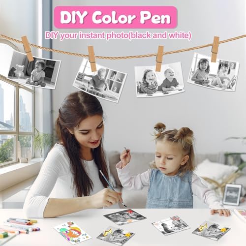 Kids Camera Instant Print, Toddler Camera Toy Birthday Gifts for Girls 3-10 - Image 5