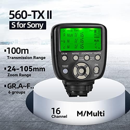 Yongnuo YN560-TX II S Wireless Flash Trigger for Sony Cameras - Image 3