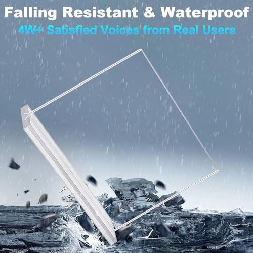 Acrylic Sign Holder 6x4,6 Pack Clear Sign Holder Double Sided Table Menu Horizontal Desktop Display Stand Paper Flyer Holder Tabletop Sign Holder Suitable for Restaurants, Office, Store, Hotels - Image 5