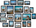 Vittanly 20 Pack Picture Frames Collage Wall Decor, Black by Vittanly