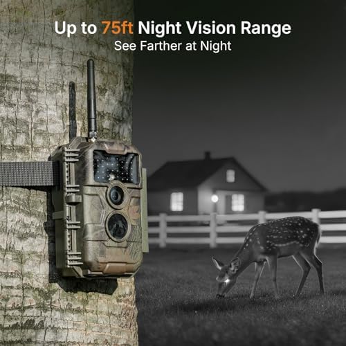 GardePro E6 WiFi Trail Camera, Stable WiFi with External Antenna - Image 5