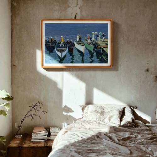 Recuerdos 12x18 Cherry Picture Frame, Matted to 11x17 with HD Plexiglass - Image 7