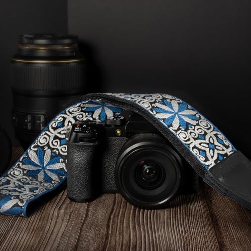 Camera Strap, Jacquard Weave 2" Shoulder Neck Straps for All DSLR Cameras Men Women Photographers - Image 4
