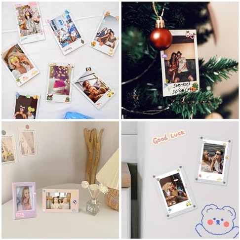 Colorful Decorative Stickers - Cute Cartoon Sticker for Fujifilm Instax Mini Camera Photo & Frame, DIY Stickers for Instant Mini Camera Clear Case - 4 Sheets - Image 6