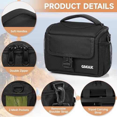 Camera Carrying Case, Camera Storage Bags Anti-Shock Crossbody Camera Case - Image 2