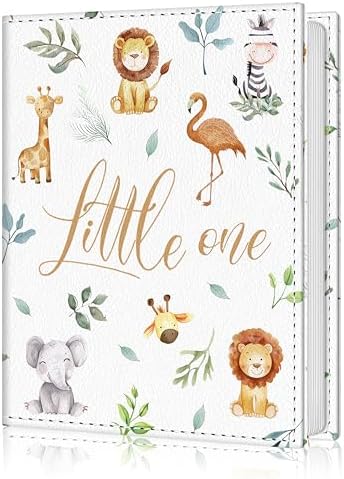 Photo Album 4x6, 56 Pockets Small Picture Book Wild Animals by Lebrocoli