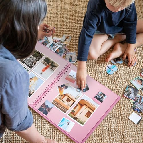 Scrapbook Album 10x10in, Acid-Free Kraft Paper 50 Sheets 100 Pages - Image 6
