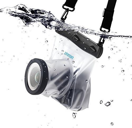 ZONMAN DSLR Camera Univeral Waterproof Underwater Housing Case Pouch Bag for Canon Nikon Sony Pentax Brand Digital SLR Cameras - Image 2
