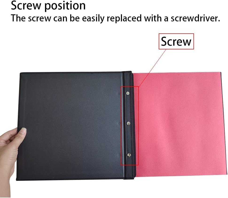Vienrose Photo Album Self Adhesive Refill Pages 11x10.6 20 Pages - Image 5