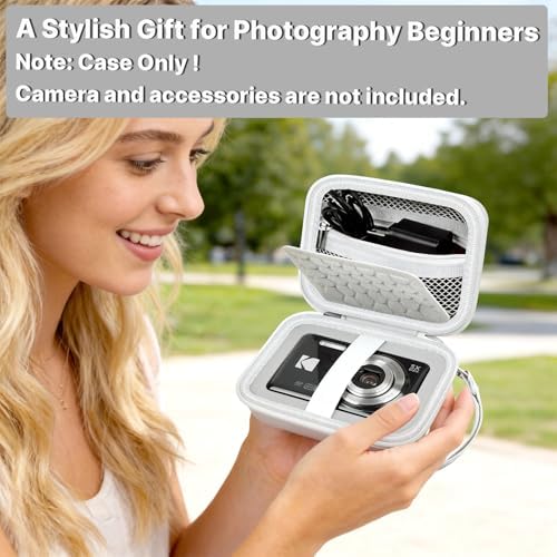 Comecase Digital Camera Case for KODAK PIXPRO FZ55 FZ45 FZ53 FZ43, White - Image 7