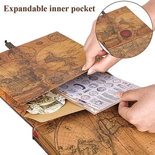 Scrapbook Photo Album Our Adventure Book Embossed Hard Cover - Image 5