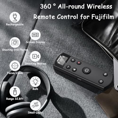 for Fujifilm Camera Rechargeable Shutter Release, Wireless Remote Control - Image 3