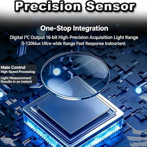 Ambient Exposure Measurer for Analog Photosensitive Gear, Compact Electronic Reflected Luminance Sensor with Dual Priority Modes, 30° FOV Hot Shoe Tool for SLR Rangefinder Models - Image 5