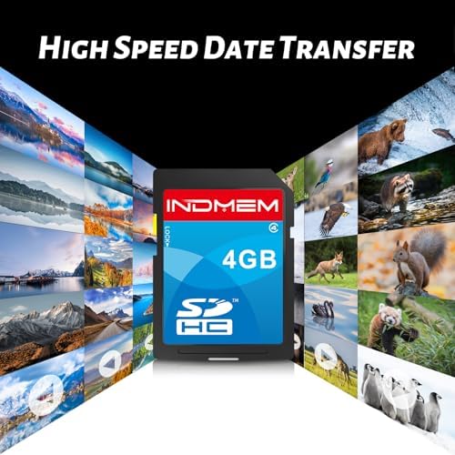 SD Card 4GB 3 Pack, Class 4 Flash SDHC Memory Cards MLC Stanard Secure Digital Cards Camera Cards - Image 5