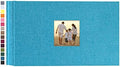 potricher Photo Album 4x6 Pictures, 100 Pockets, Linen Cover, Blue by potricher