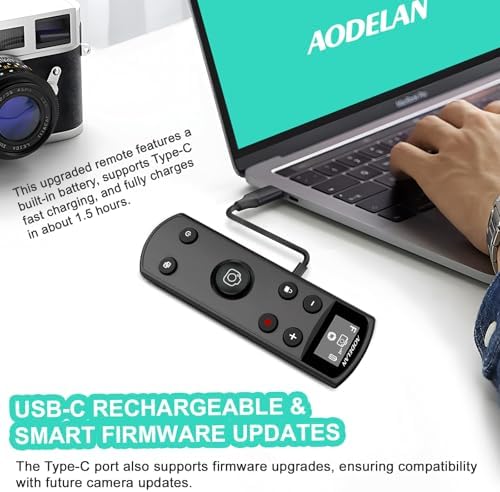 Remote Control for Fujifilm Camera, USB-C Rechargeable Wireless Shutter - Image 3