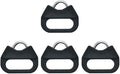 VKO Lug Ring Camera Strap Triangle Split Ring Hook Plastic Cap | Compatible with All Brand D-SLR Rangefinder Mirrorless Camera W/Round Eyelet 10mm(2 Pair) by VKO