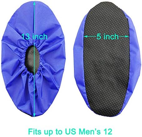 Reusable Boot & Shoe Covers, Washable, Non-Slip, 2 Pairs, Large - Image 4