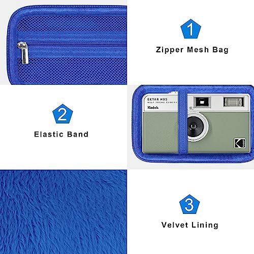 Canboc Carrying Case for Kodak EKTAR H35/ H35N/ EC35/ Snapic A1 Film Camera - Image 5