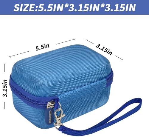 Digital Camera Case for Travelers & Vloggers, Case Only, Blue - Image 5