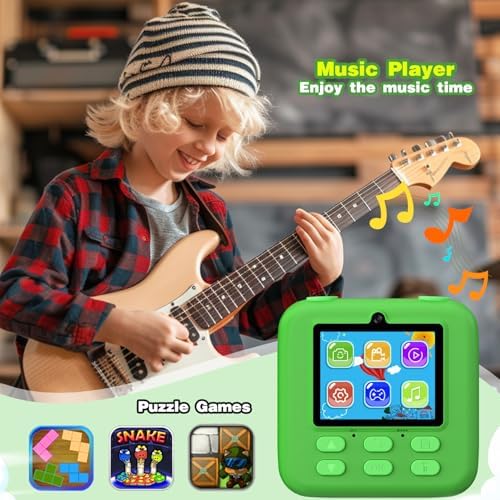 masterbee Kids Camera Instant Print Photo, Birthday Gifts for Girls and Boys, Kids Digital Camera Toys, 1080P HD Video, 3 4 5 6 7 8 9 10 11 12 Year Old Boy Gifts/Girl Gifts - Image 6