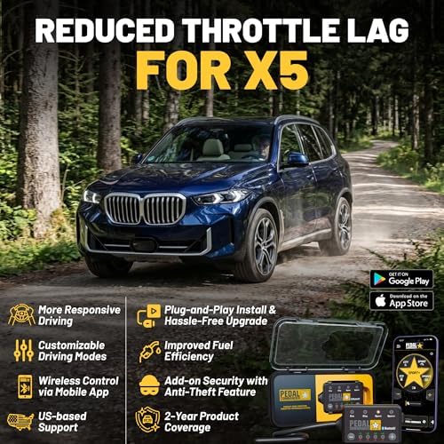 PEDAL COMMANDER for BMW X5 2001-2026 Throttle Response Controller - Anti-Theft, 4 Driving Modes, App Control, Throttle Controller Performance Upgrade, X5 Accessories - Image 2