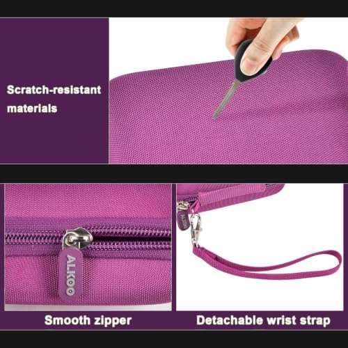 ALKOO Digital Camera Case for CAMKORY/Pouch for KODAK PixproDark Purple - Image 4