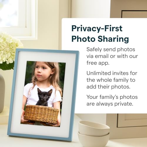 Skylight Digital Picture Frame 2 – 10" Full HD Touchscreen, Classic Blue - Image 5