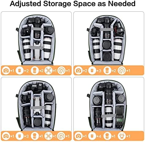 MOSISO Camera Backpack, DSLR/SLR/Mirrorless Photography Camera Bag - Image 3