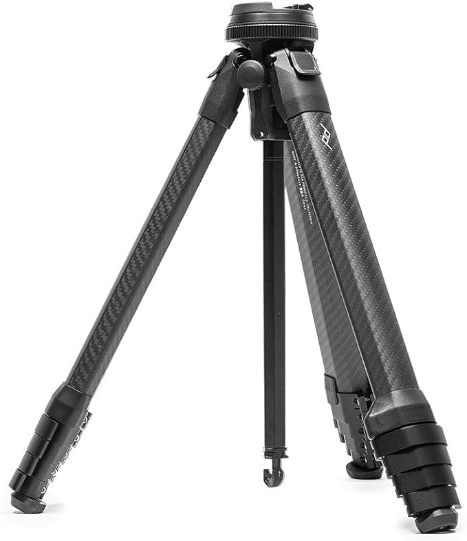 Peak Design Travel Tripod, Carbon Fiber, Compact Design, Quick Setup and Takedown, Pro-Level Stability, Ergonomic Ball Head, Compact and Portable Travel Tripod for Camera and Phone, 20 lb Capacity - Image 4