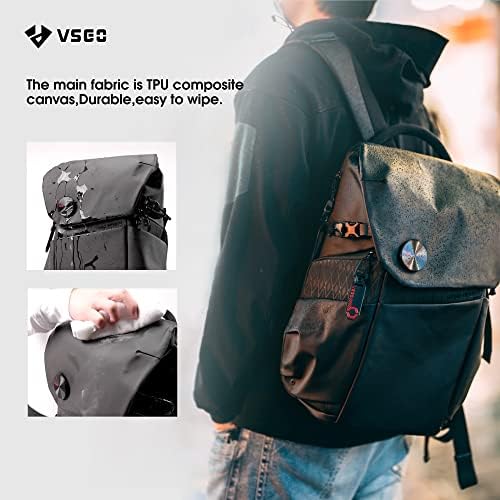 VSGO Black Snipe 20L Camera Backpack with Removable Padded Dividers - Image 6